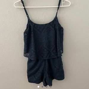 green lace romper // tribal print romper // design